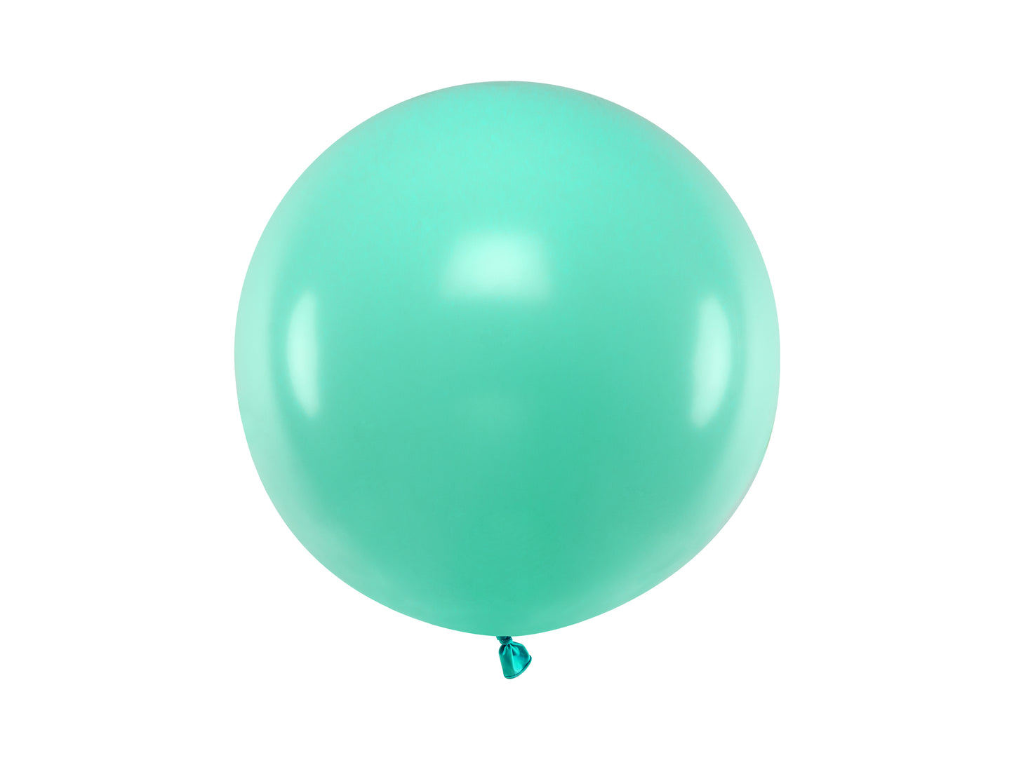 Apaļš balons, 60 cm, "Pastel Light Mint" krāsa
