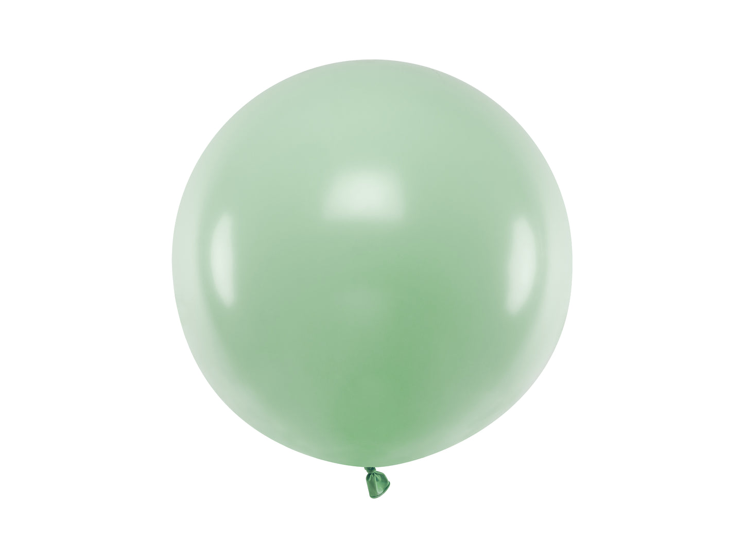 Apaļš balons, 60 cm, Pastels Pistācijas