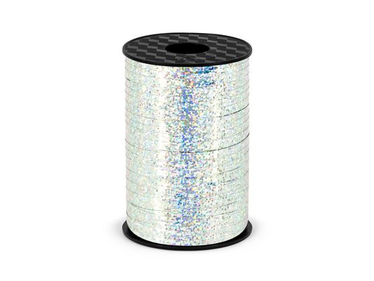 Plastmasas lente baloniem, sudraba, 5mm/225m