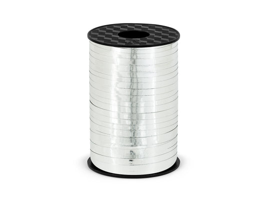 Plastmasas lente baloniem, sudraba, 5mm/225m