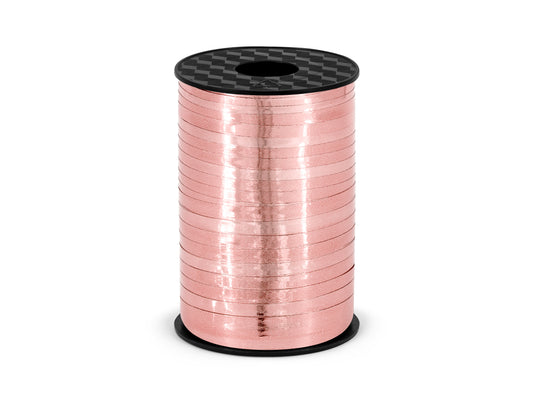 Plastmasas lente baloniem, rozā zelts, 5mm/225m