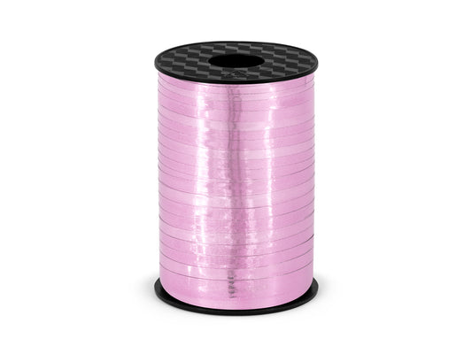 Plastmasas lente baloniem, rozā, 5mm/225m