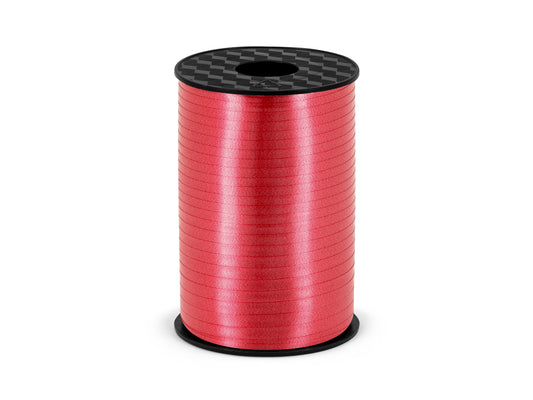 Plastmasas lente baloniem, sarkans, 5mm/225m