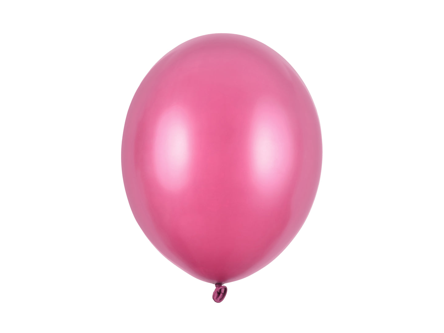 Baloni “Strong” 12 cm, metāliski spilgti rozā