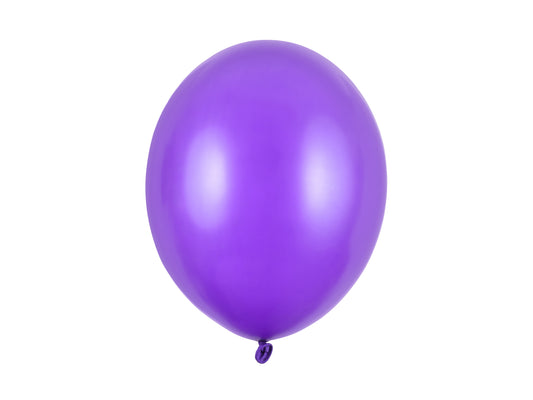 Baloni “Strong” 12 cm, metāliski violets
