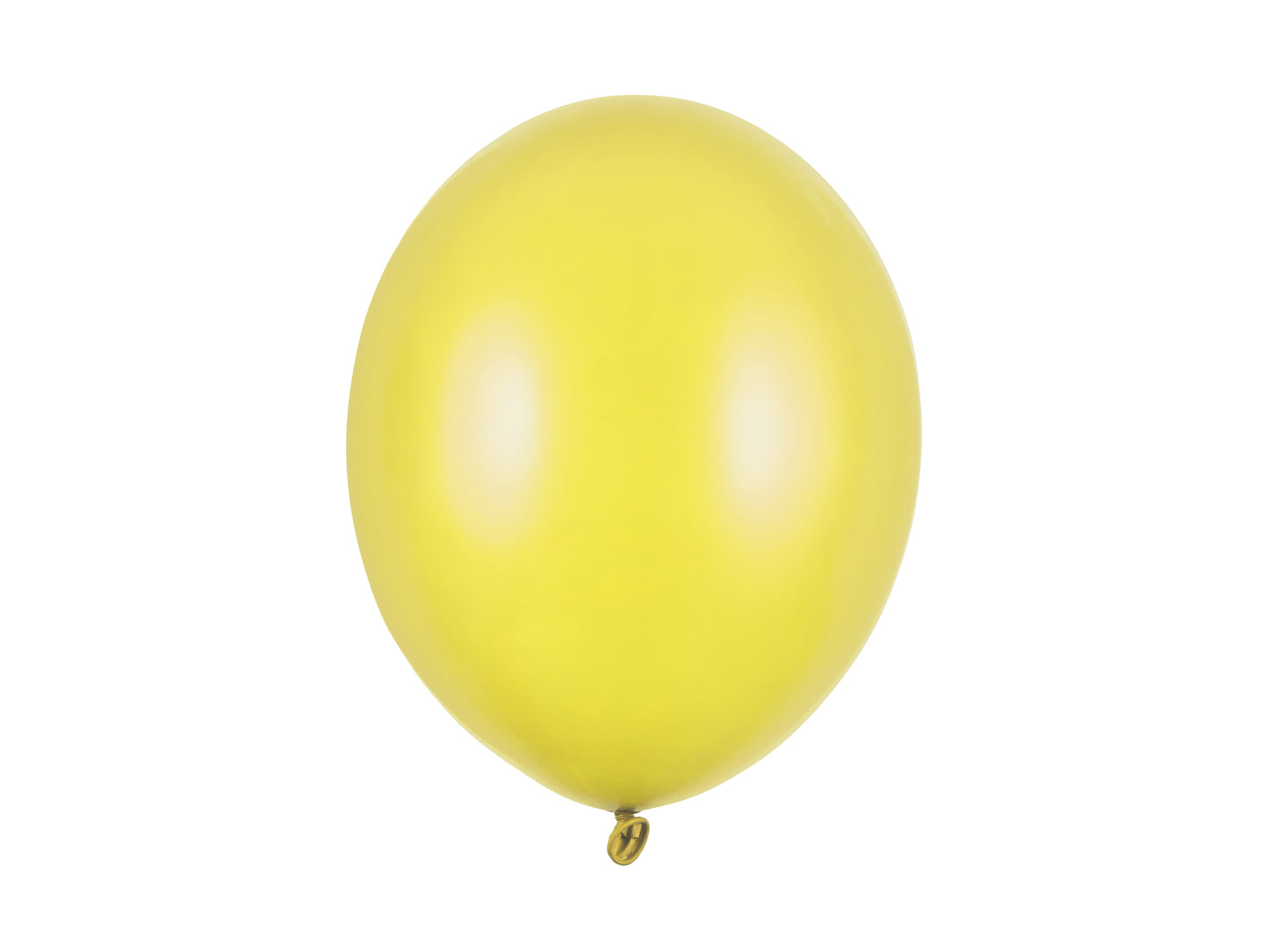 Baloni “Strong” 30 cm, metāliska citrona miziņa