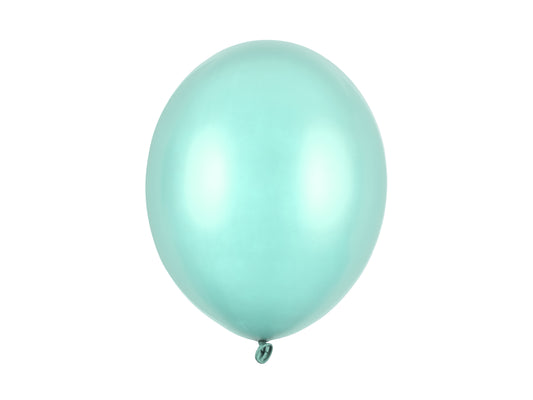 Baloni “Strong” 30 cm, metāliski piparmētru zaļa