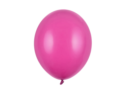 Baloni “Strong” 12 cm, pasteļtoņos spilgti rozā