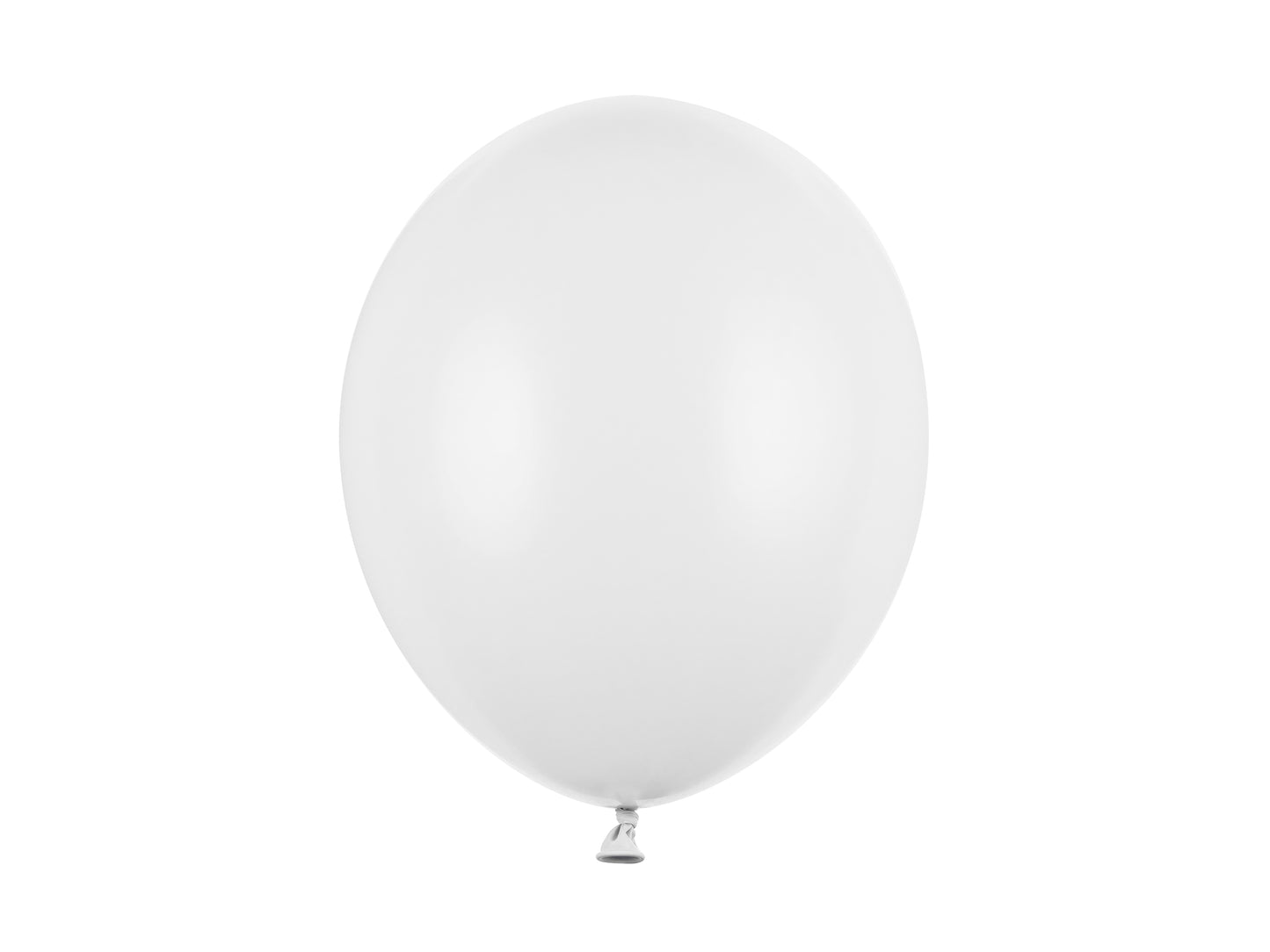 Baloni “Strong” 43 cm, pasteļtoņos tīri balts