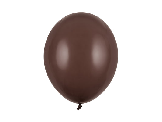 Baloni “Strong” 12 cm, pasteļtoņos kakao brūns