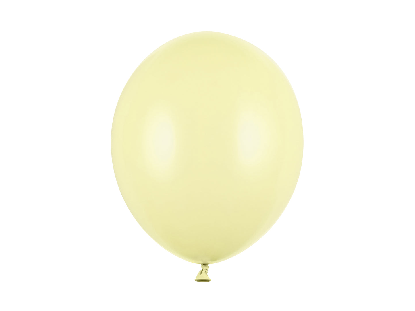 Baloni “Strong” 30 cm, pasteļtoņos gaiši dzeltens