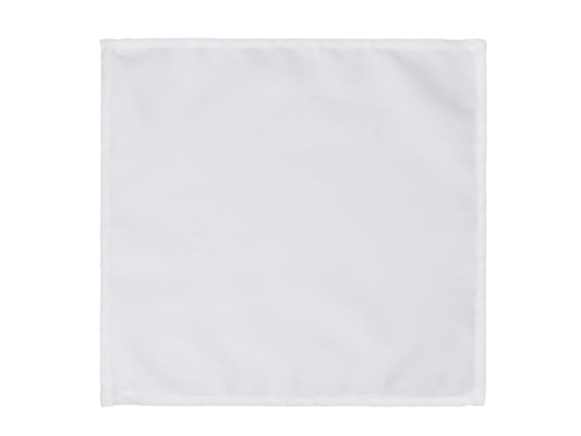 Baltas auduma salvetes 35x35 cm – Atkārtoti lietojamas galda dekorācijas
