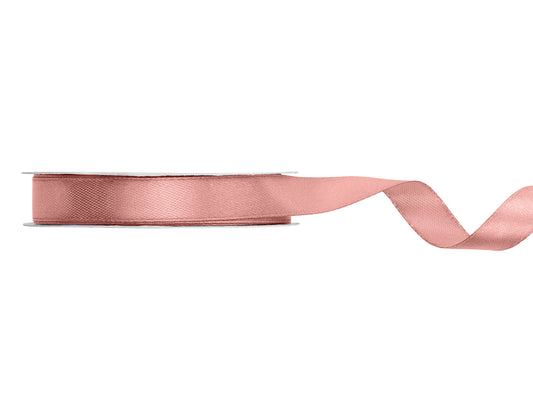 Satīna lente, Dusty rose, platums 12 mm / garums 25 m