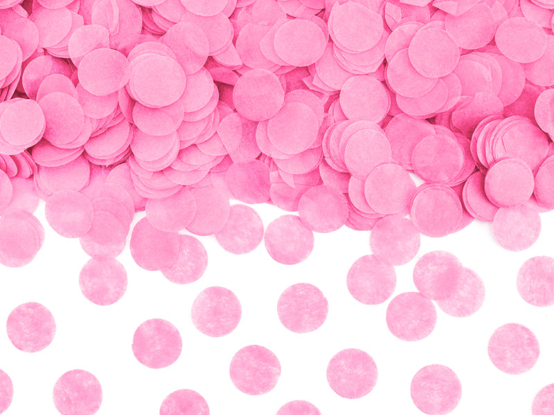 "Gender Reveal" konfeti kanons rozā (60 cm) – dzimuma atklāšanai