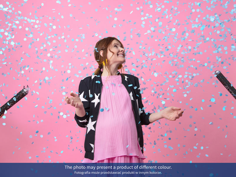 "Gender Reveal" konfeti kanons rozā (60 cm) – dzimuma atklāšanai